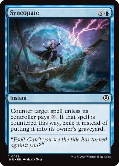 Syncopate Innistrad Remastered Magic card