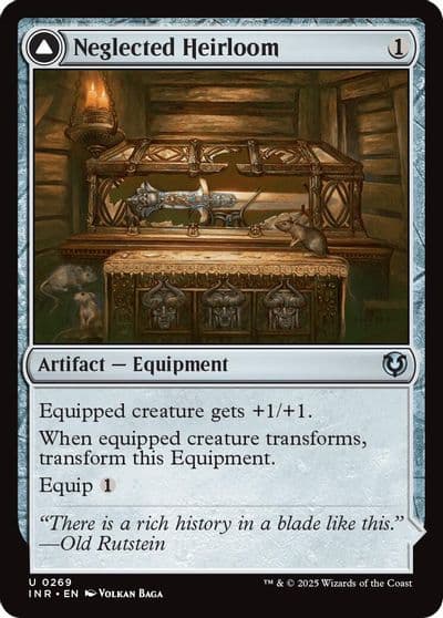 Neglected Heirloom Innistrad Remastered Magic card