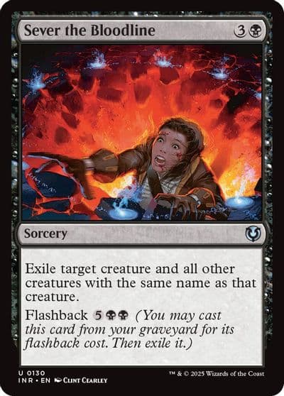 Sever the Bloodline Innistrad Remastered Magic card