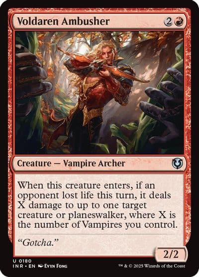 Voldaren Ambusher Innistrad Remastered Magic card