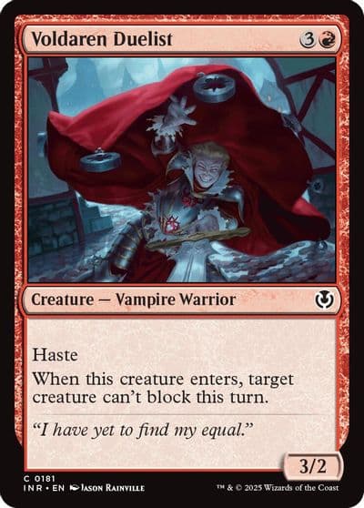 Voldaren Duelist Innistrad Remastered Magic card