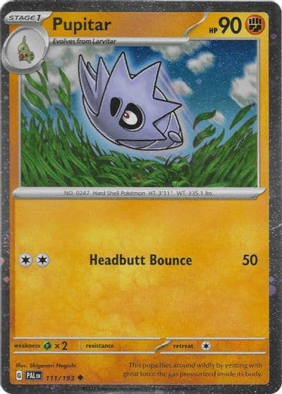 Pupitar (Cosmo Foil) Miscellaneous Cards & Products Pokemon card