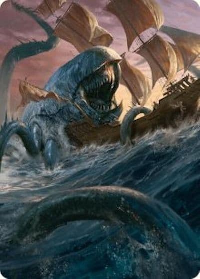 Hullbreaker Horror Art Card Art Series: Innistrad Remastered Magic card