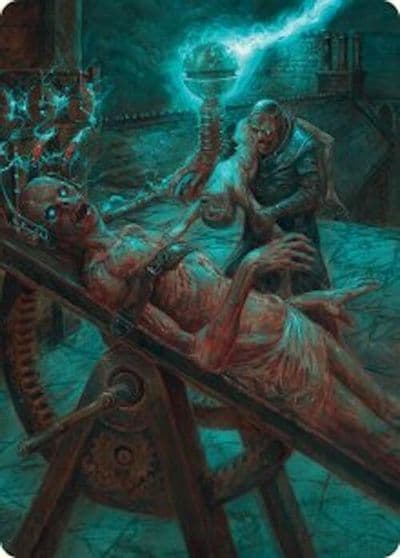 Rooftop Storm Art Card Art Series: Innistrad Remastered Magic card