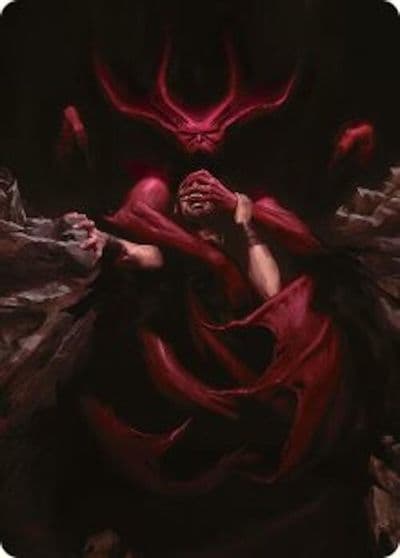 Infernal Grasp Art Card Art Series: Innistrad Remastered Magic card