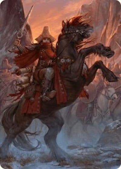 Zealous Conscripts Art Card Art Series: Innistrad Remastered Magic card