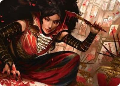 Blood Artist Art Card Art Series: Innistrad Remastered Magic card