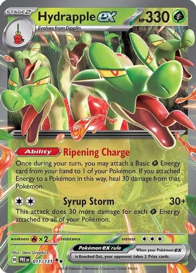 Hydrapple ex SV: Prismatic Evolutions Pokemon card