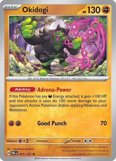 Okidogi SV: Prismatic Evolutions Pokemon card