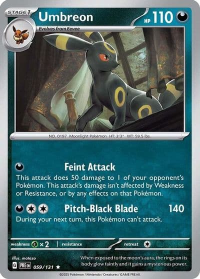 Umbreon SV: Prismatic Evolutions Pokemon card