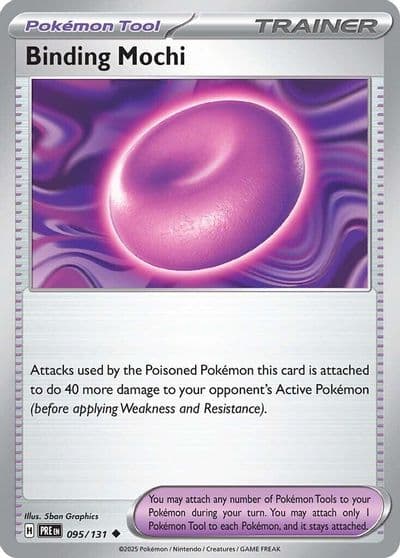 Binding Mochi SV: Prismatic Evolutions Pokemon card