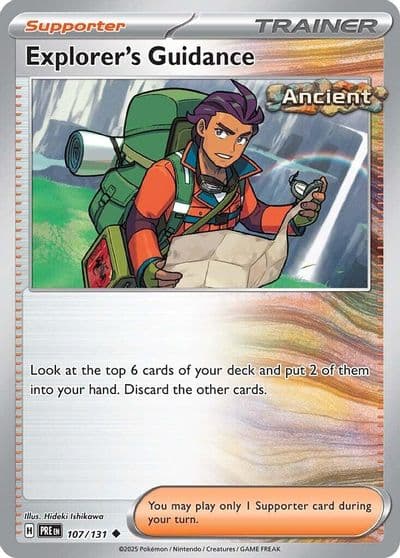 Explorer's Guidance SV: Prismatic Evolutions Pokemon card