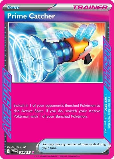 Prime Catcher SV: Prismatic Evolutions Pokemon card