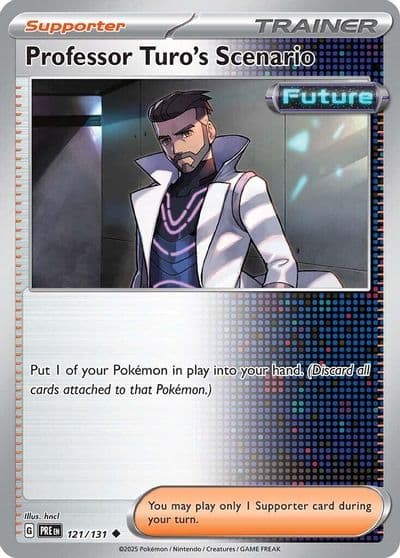 Professor Turo's Scenario SV: Prismatic Evolutions Pokemon card