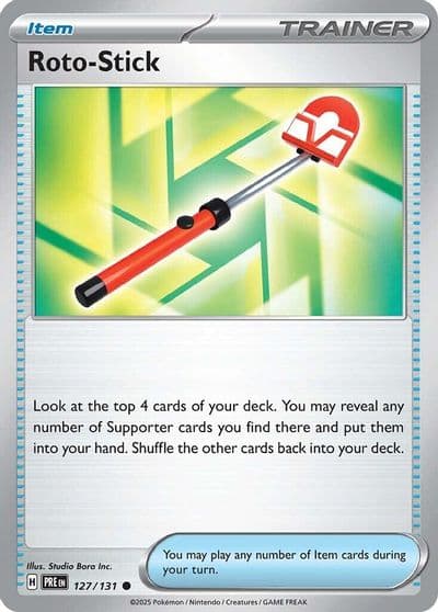 Roto-Stick SV: Prismatic Evolutions Pokemon card