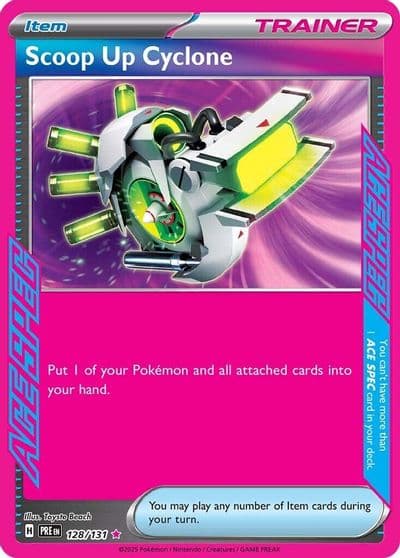 Scoop Up Cyclone SV: Prismatic Evolutions Pokemon card