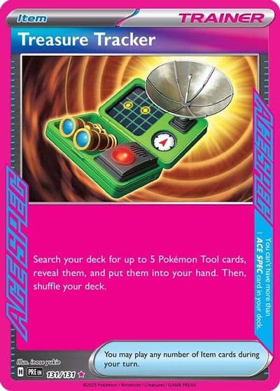 Treasure Tracker SV: Prismatic Evolutions Pokemon card