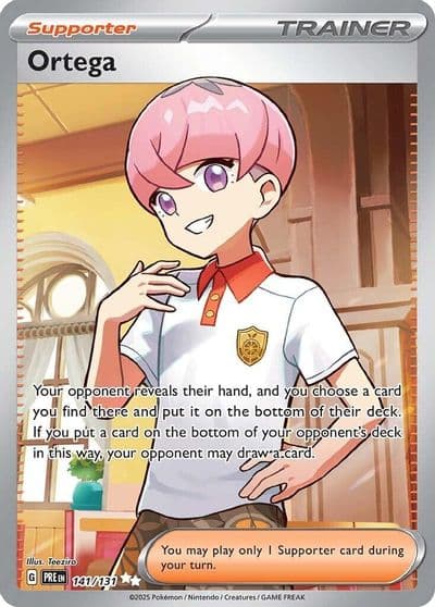 Ortega SV: Prismatic Evolutions Pokemon card