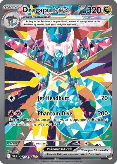 Dragapult ex SV: Prismatic Evolutions Pokemon card