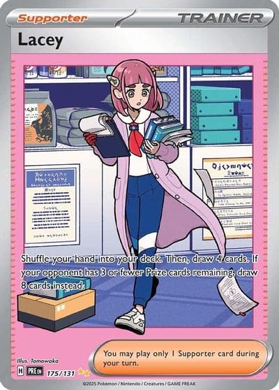 Lacey SV: Prismatic Evolutions Pokemon card