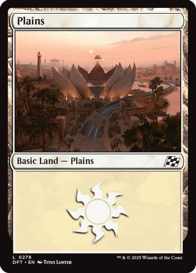 Plains 0278 Aetherdrift Magic card