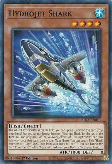 Hydrojet Shark Supreme Darkness Yu-Gi-Oh! card