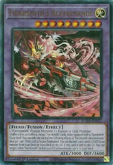 Fiendsmiths Rextremende Supreme Darkness Yu-Gi-Oh! card