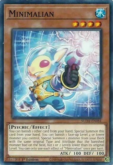 Minimalian Supreme Darkness Yu-Gi-Oh! card