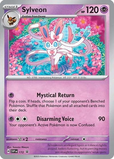Sylveon - 172 (Cosmos Holo) SV: Scarlet & Violet Promo Cards Pokemon card