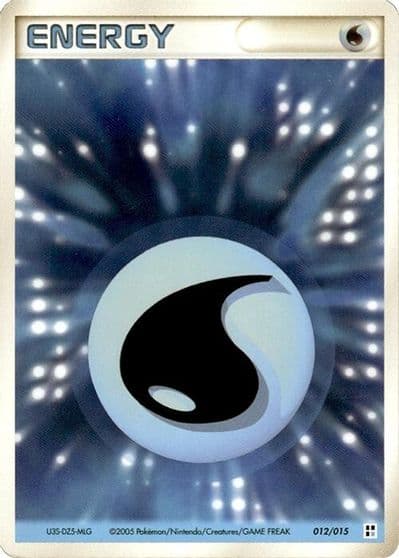 Basic Water Energy 012/015 Water Quick Construction Pack Pokemon card