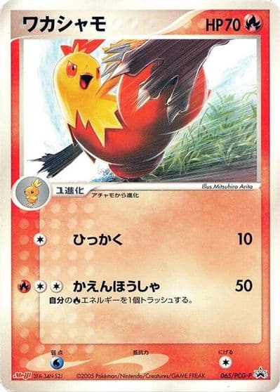 Combusken PCG-P Promotional cards Pokemon card