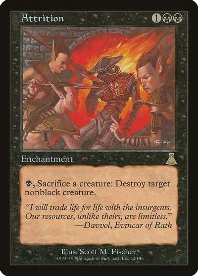 Attrition Urza's Destiny Magic card