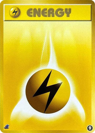 Basic Lightning Energy - 9 Intro Pack Neo (Totodile) Pokemon card
