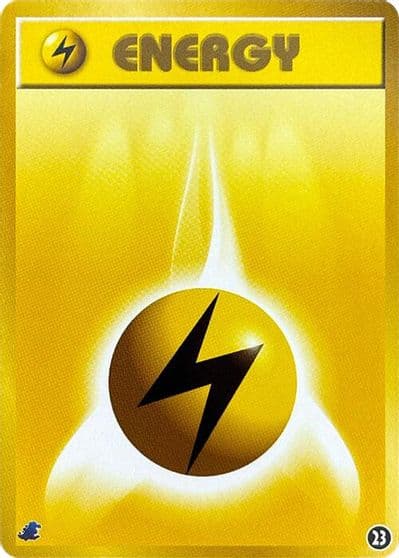 Basic Lightning Energy - 23 Intro Pack Neo (Totodile) Pokemon card