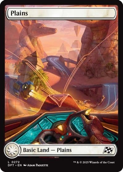 Plains 0272 Aetherdrift Magic card