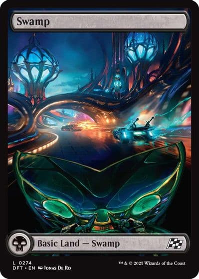 Swamp 0274 Aetherdrift Magic card