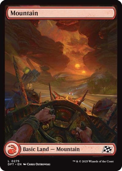 Mountain 0275 Aetherdrift Magic card