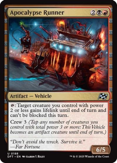 Apocalypse Runner Aetherdrift Magic card