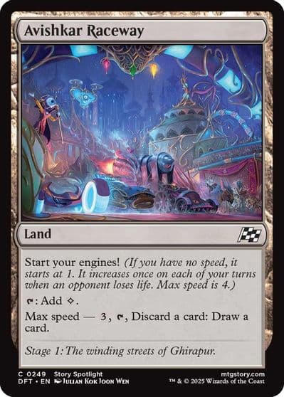 Avishkar Raceway Aetherdrift Magic card