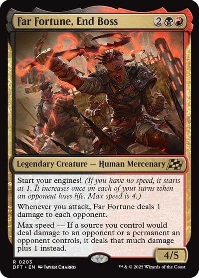 Far Fortune End Boss Aetherdrift Magic card