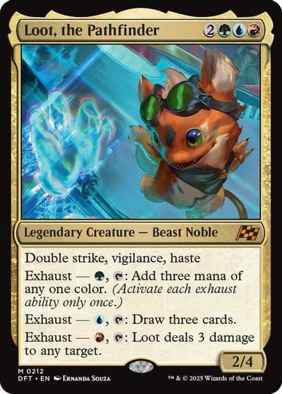 Loot the Pathfinder Aetherdrift Magic card