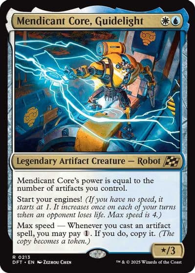 Mendicant Core Guidelight Aetherdrift Magic card