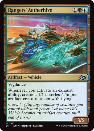 Rangers Aetherhive Aetherdrift Magic card