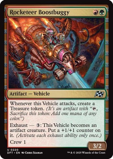 Rocketeer Boostbuggy Aetherdrift Magic card
