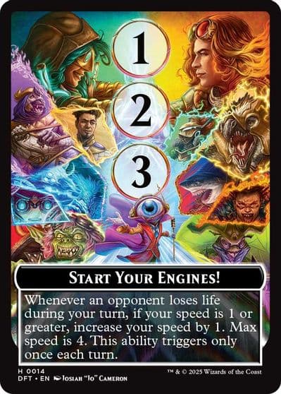 Start Your Engines Max Speed Aetherdrift Magic card