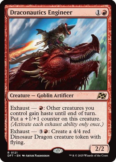 Draconautics Engineer Aetherdrift Magic card