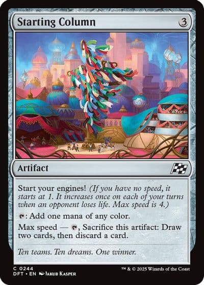 Starting Column Aetherdrift Magic card