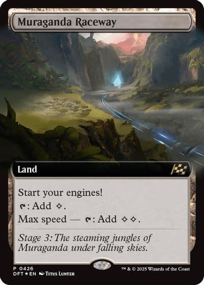 Muraganda Raceway 0426 Extended Art Aetherdrift Magic card