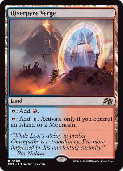 Riverpyre Verge Aetherdrift Magic card