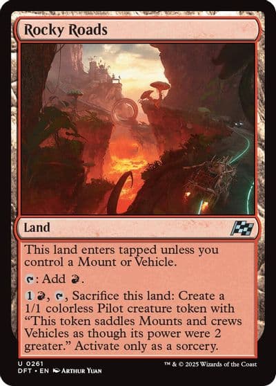 Rocky Roads Aetherdrift Magic card